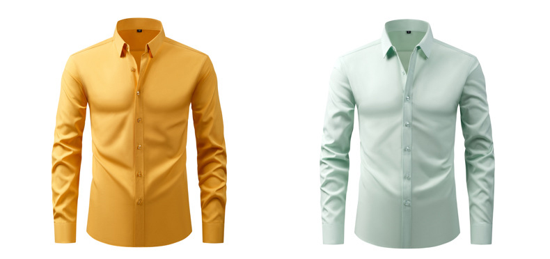 Mens Lightweight Easy Iron Stretch Work Shirt (4) Mens Lightweight Easy Iron Stretch Work Shirt (4)