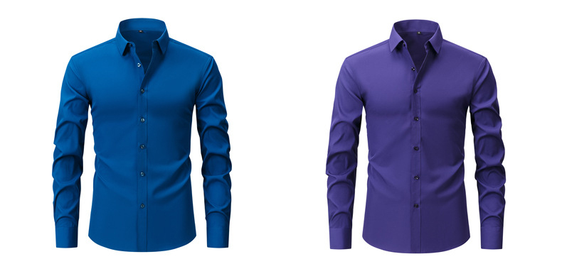 Mens Lightweight Easy Iron Stretch Work Shirt (9) Mens Lightweight Easy Iron Stretch Work Shirt (9)