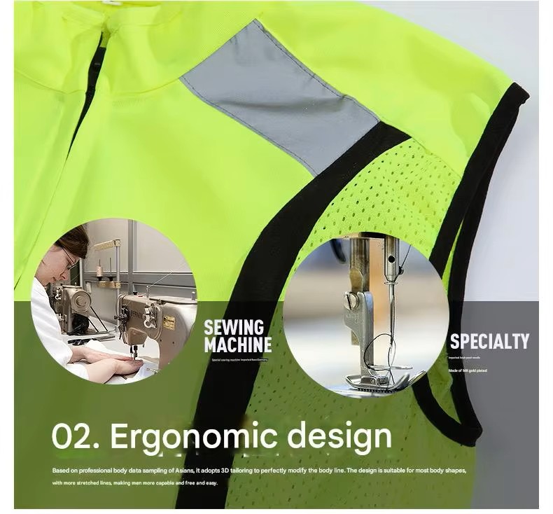 Unisex Breathable Hi Vis Sports Safety Vest (1) Unisex Breathable Hi Vis Sports Safety Vest (1)