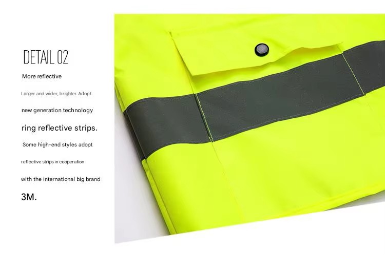 Unisex Oxford Waterproof Hi Vis Safety Vest (1) Unisex Oxford Waterproof Hi Vis Safety Vest (1)