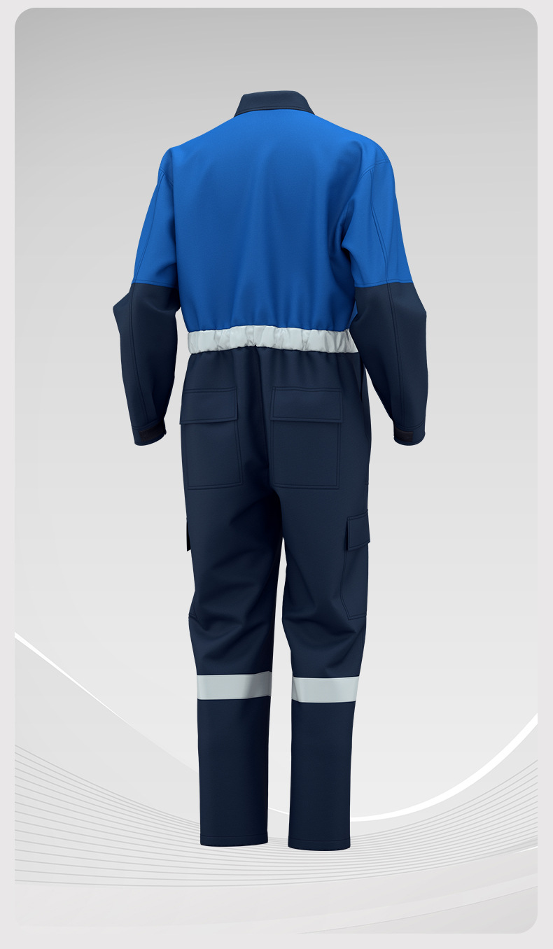 Mens Custom Heavy Duty Hi Vis Work Coverall (1) Mens Custom Heavy Duty Hi Vis Work Coverall (1)