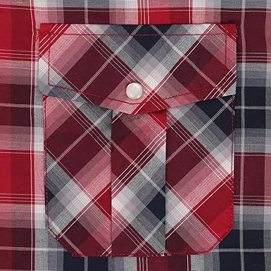 Easy Iron Check Casual Mens Shirt (4) Easy Iron Check Casual Mens Shirt (4)