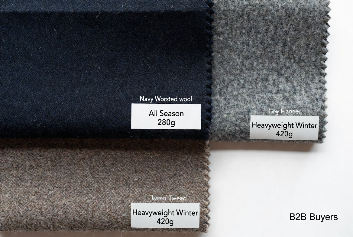 Winter Suit Fabric Comparison Winter Suit Fabric Comparison