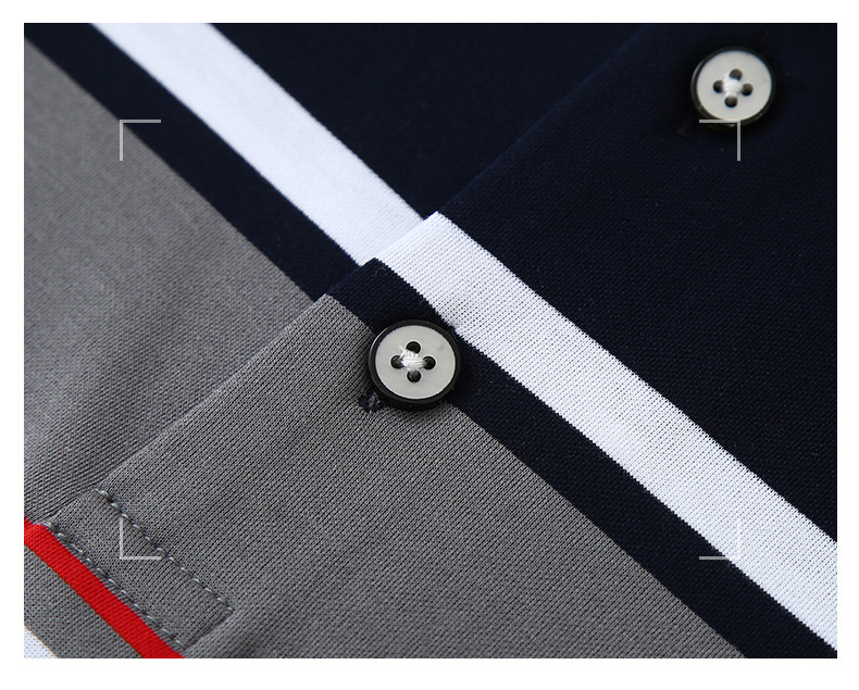Mens Solid Color Casual Summer Polo Shirt (5) Mens Solid Color Casual Summer Polo Shirt (5)