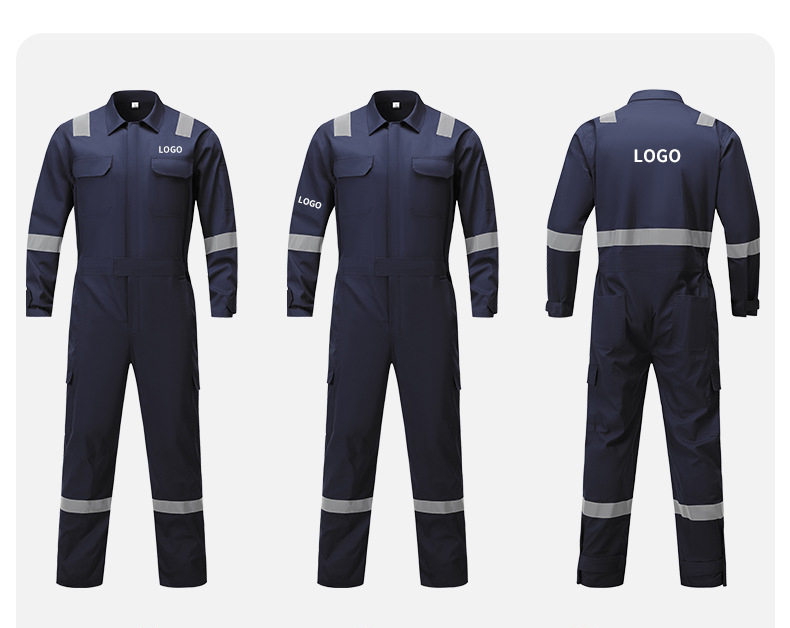 Mens Custom Cotton FR Anti Static Coverall (5) Mens Custom Cotton FR Anti Static Coverall (5)