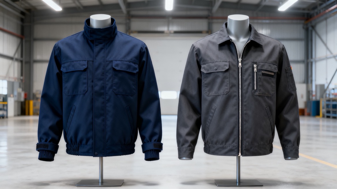 Flame Resistant Jacket And Standard Work Jacket Comparison Flame Resistant Jacket And Standard Work Jacket Comparison
