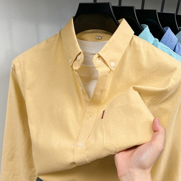 Premium Oxford Cotton Business Casual Shirt (7) Premium Oxford Cotton Business Casual Shirt (7)