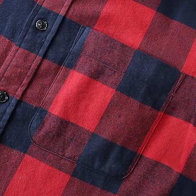 100% Cotton Plaid Long Sleeve Casual Shirt (9) 100% Cotton Plaid Long Sleeve Casual Shirt (9)