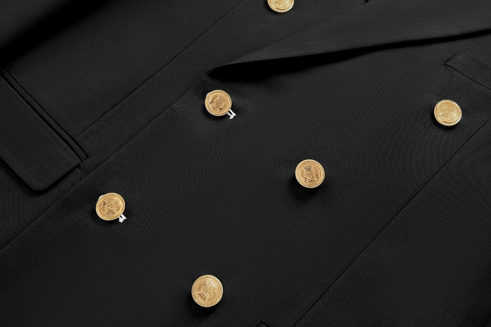 Men's Double-Breasted Smart Casual Two-Piece Suit (2) Men's Double-Breasted Smart Casual Two-Piece Suit (2)
