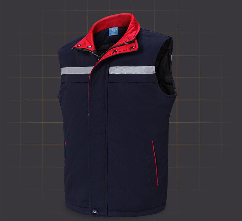 Heavy Duty Cotton Shipyard Safety Vest (1) Heavy Duty Cotton Shipyard Safety Vest (1)