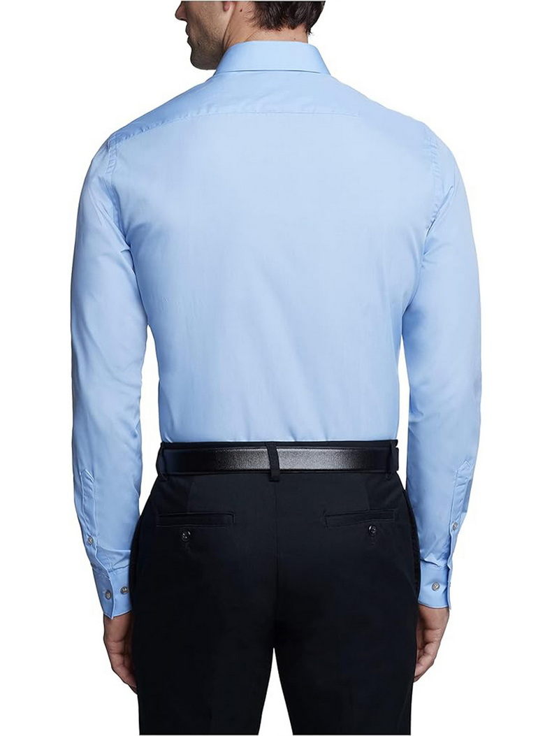 Mens Long Sleeve Solid Easy Care Work Shirt (14) Mens Long Sleeve Solid Easy Care Work Shirt (14)