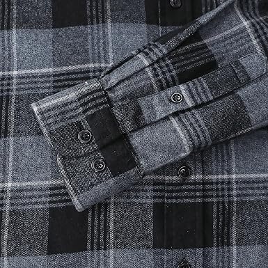 100% Cotton Plaid Long Sleeve Casual Shirt (8) 100% Cotton Plaid Long Sleeve Casual Shirt (8)