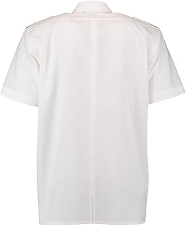 Mens Short Sleeve Pilot Shirt Without Epaulettes (2) Mens Short Sleeve Pilot Shirt Without Epaulettes (2)