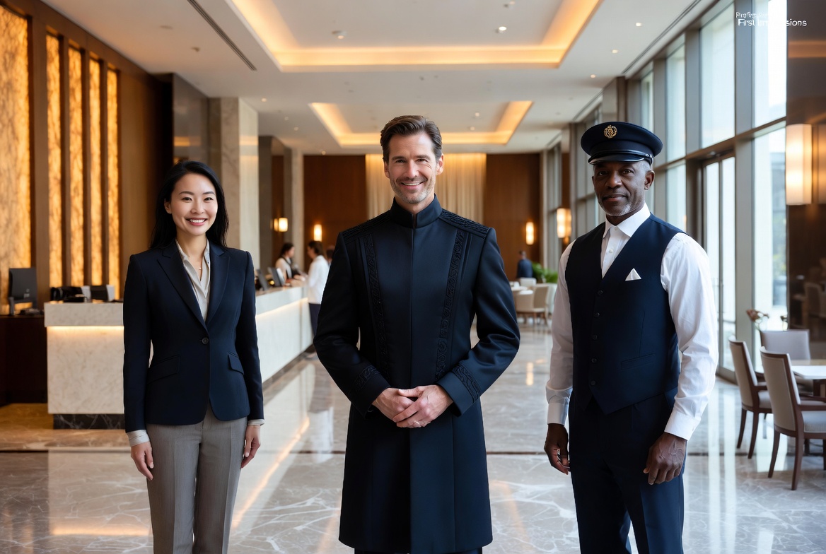 Hotel Lobby Uniform Concept Hotel Lobby Uniform Concept