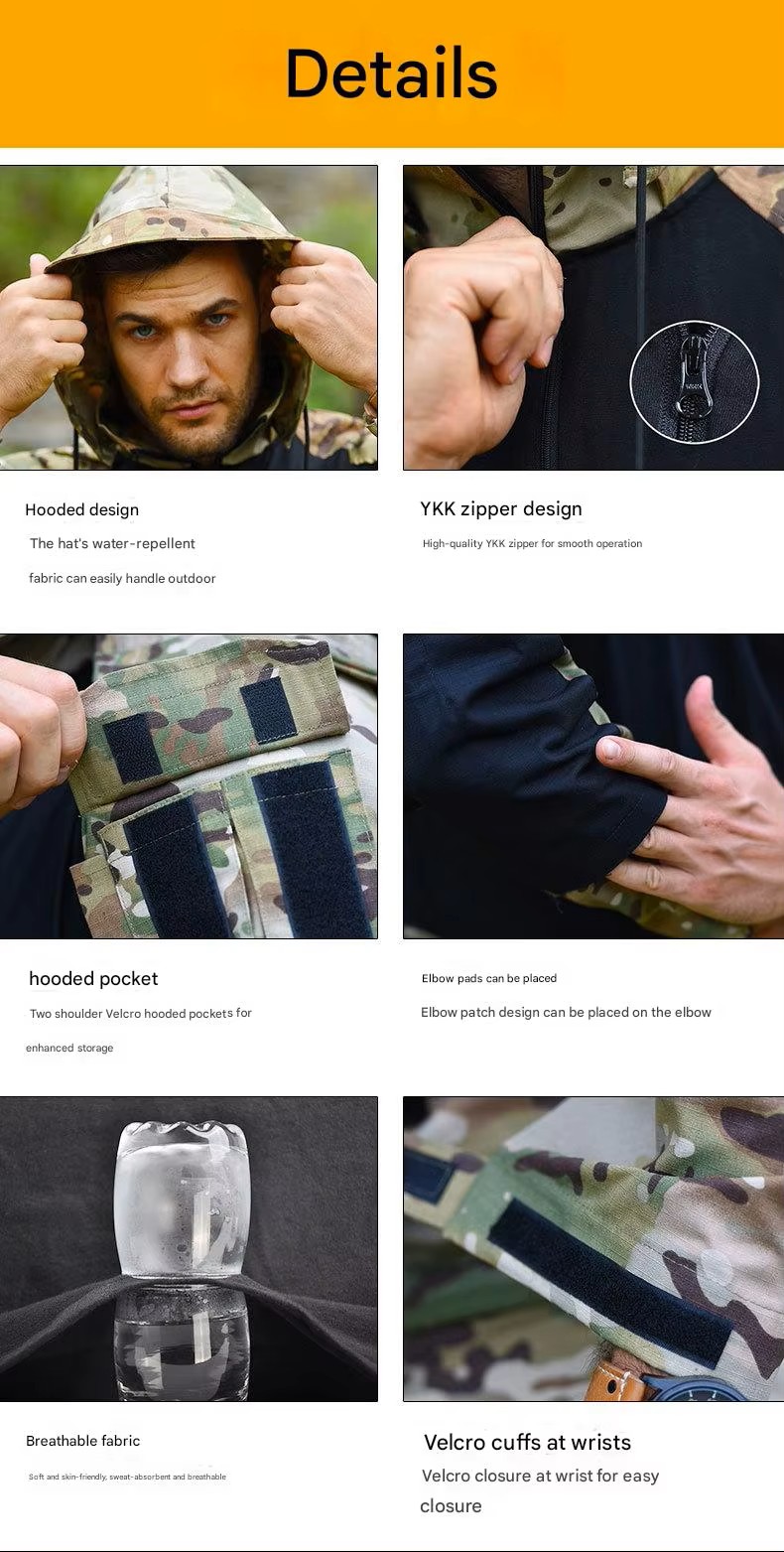 Mens Long Sleeve Camo Tactical Frog Suit (3) Mens Long Sleeve Camo Tactical Frog Suit (3)