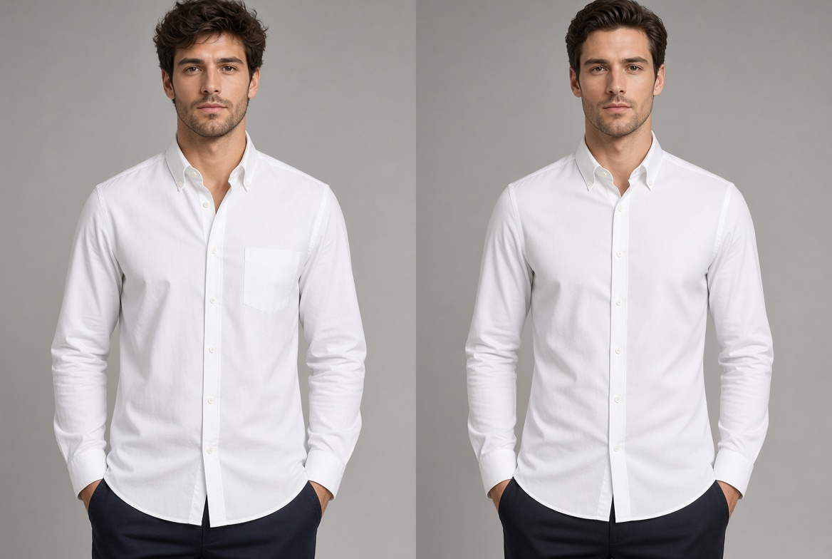 Regular Fit And Slim Fit Shirt Comparison Regular Fit And Slim Fit Shirt Comparison