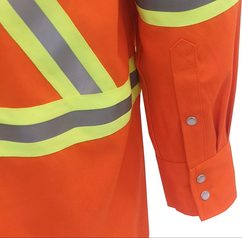 Mens Durable Hi Vis Reflective Polyester Workwear (7) Mens Durable Hi Vis Reflective Polyester Workwear (7)