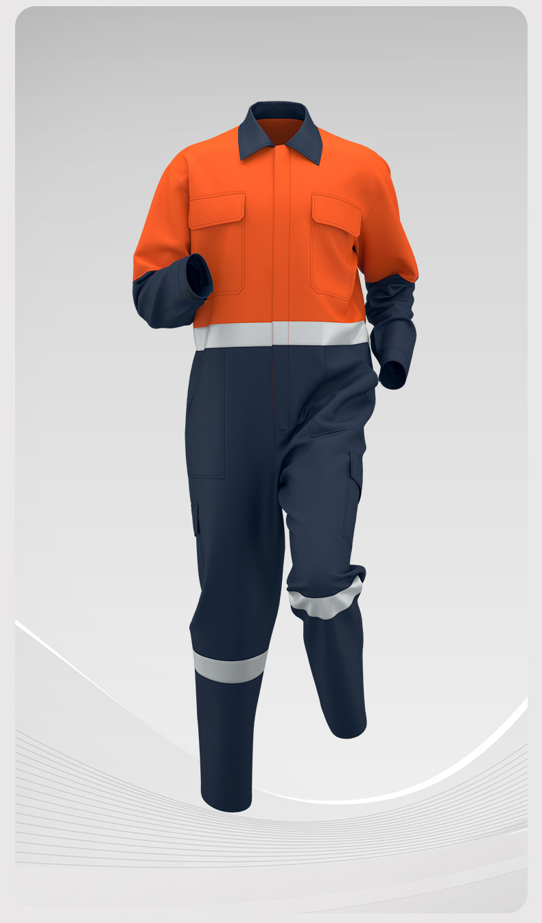 Mens Custom Heavy Duty Hi Vis Work Coverall (3) Mens Custom Heavy Duty Hi Vis Work Coverall (3)