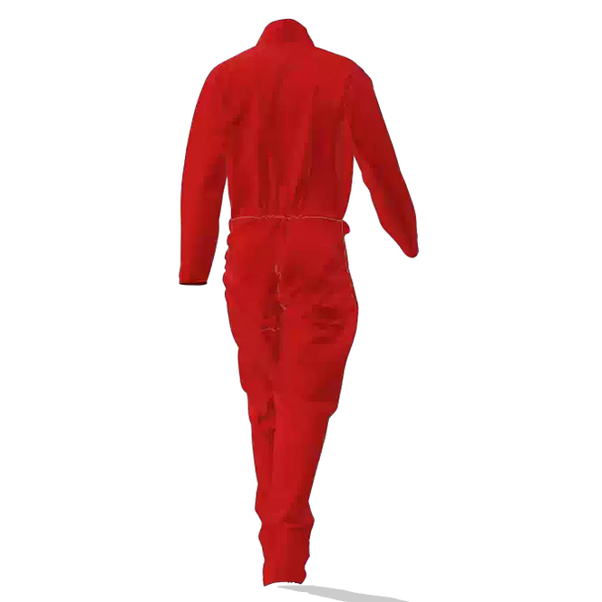 Red Mens Classic Windproof Work Coveralls (1) Red Mens Classic Windproof Work Coveralls (1)