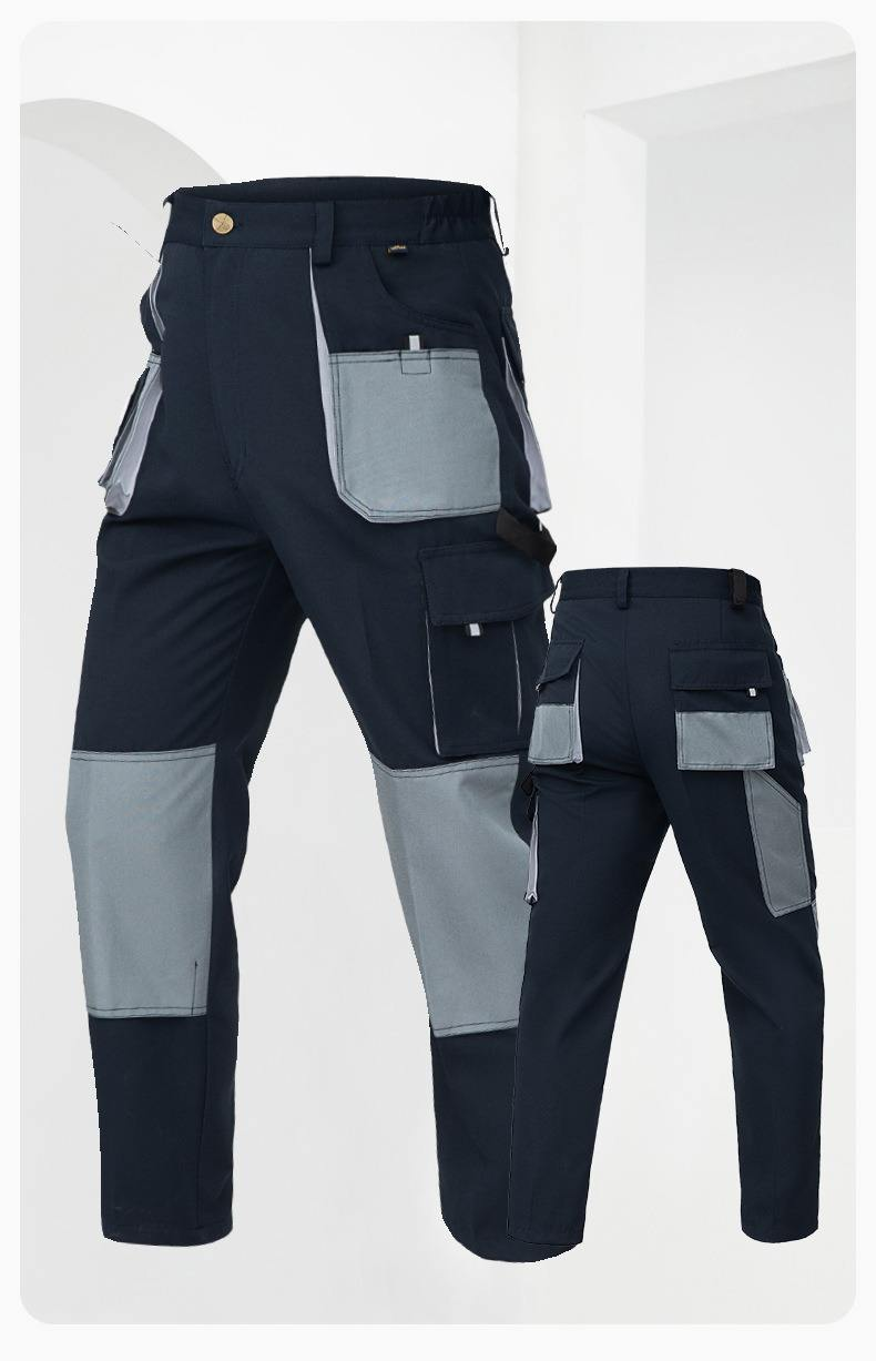 Mens Lightweight Loose Fit Spring Autumn Work Pants (2) Mens Lightweight Loose Fit Spring Autumn Work Pants (2)