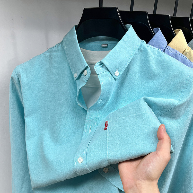 Premium Oxford Cotton Business Casual Shirt (4) Premium Oxford Cotton Business Casual Shirt (4)