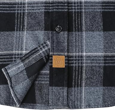 100% Cotton Plaid Long Sleeve Casual Shirt (7) 100% Cotton Plaid Long Sleeve Casual Shirt (7)
