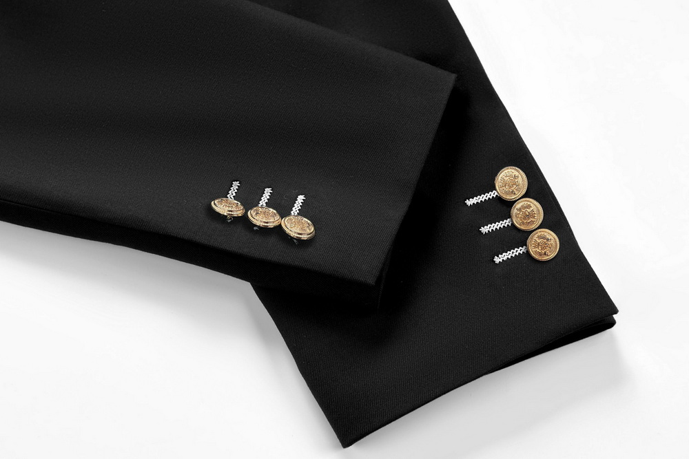 Men's Double-Breasted Smart Casual Two-Piece Suit (5) Men's Double-Breasted Smart Casual Two-Piece Suit (5)