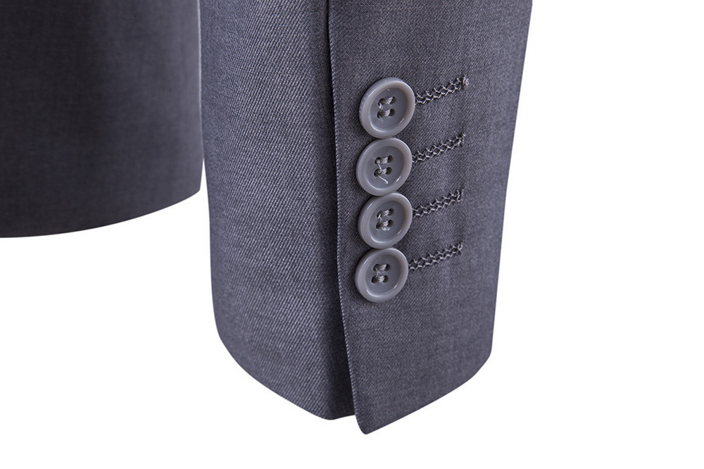 Solid Color Business Formal Two-Piece Suit (12) Solid Color Business Formal Two-Piece Suit (12)