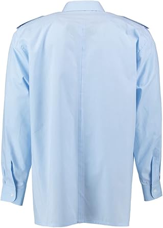 Mens Long Sleeve Pilot Shirt No Epaulets (5) Mens Long Sleeve Pilot Shirt No Epaulets (5)