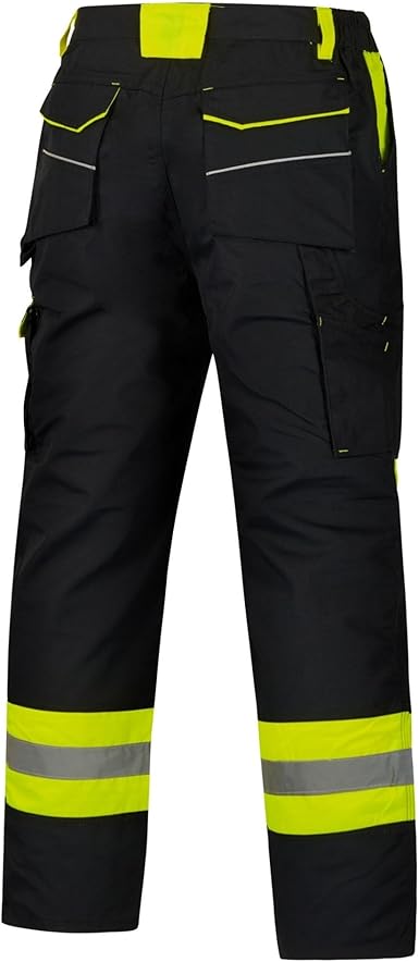 Mens 8-Pocket Stretch Waist Work Trousers (1) Mens 8-Pocket Stretch Waist Work Trousers (1)