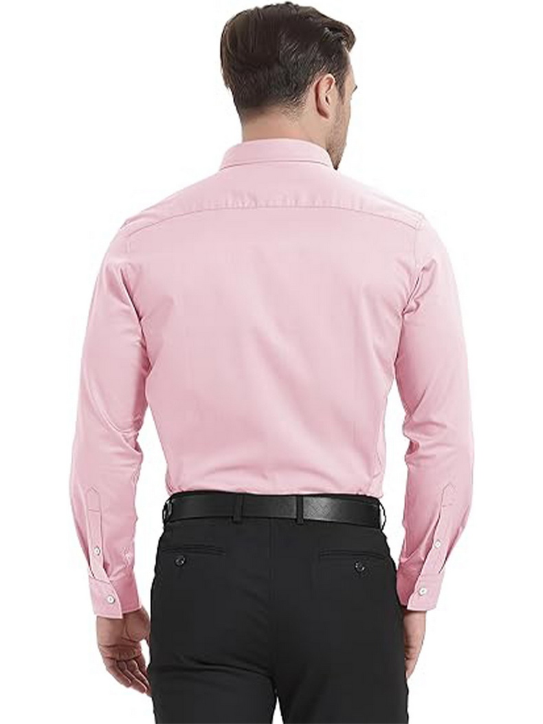 Mens Long Sleeve Solid Easy Care Work Shirt (4) Mens Long Sleeve Solid Easy Care Work Shirt (4)