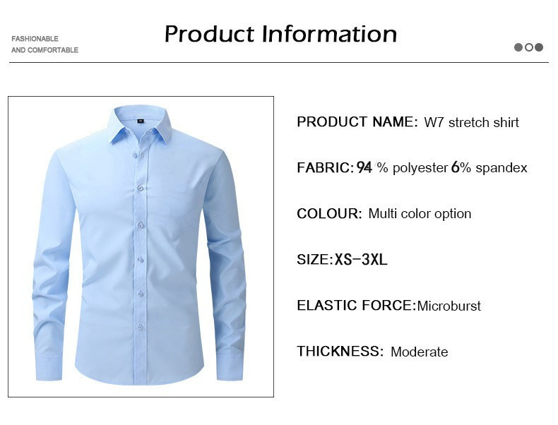 Mens Lightweight Easy Iron Stretch Work Shirt (12) Mens Lightweight Easy Iron Stretch Work Shirt (12)
