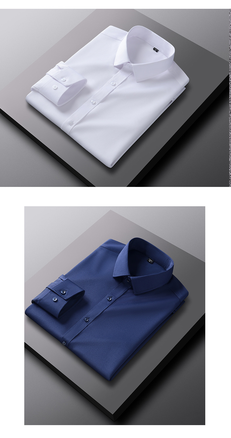 Mens Long Sleeve Comfort Stretch Work Shirt (8) Mens Long Sleeve Comfort Stretch Work Shirt (8)