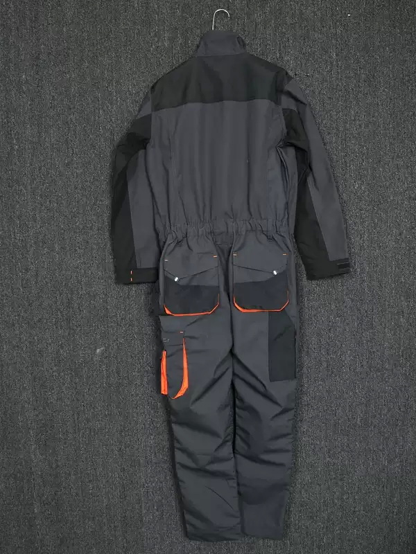 Mens Charcoal Tactical Multi Pocket Coveralls (2) Mens Charcoal Tactical Multi Pocket Coveralls (2)