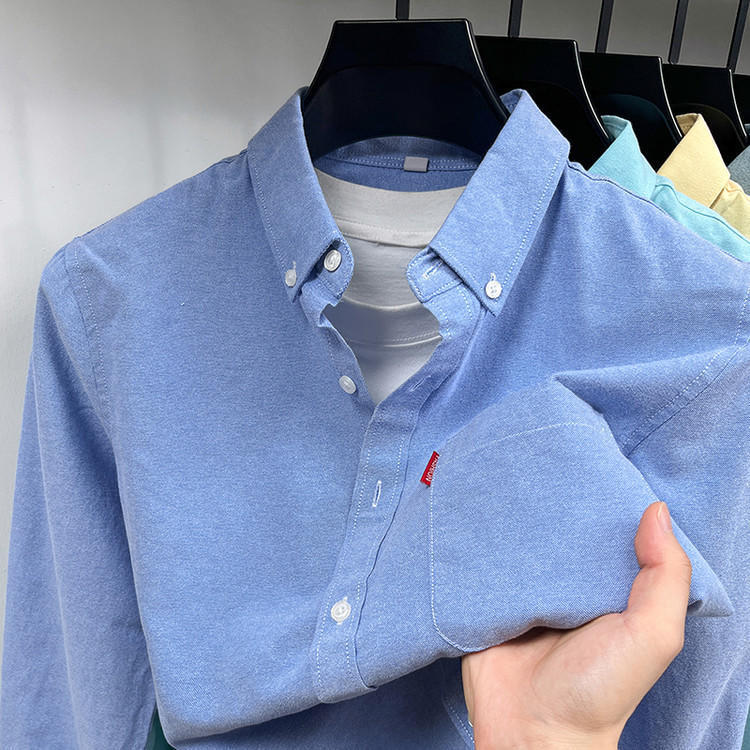 Premium Oxford Cotton Business Casual Shirt (3) Premium Oxford Cotton Business Casual Shirt (3)
