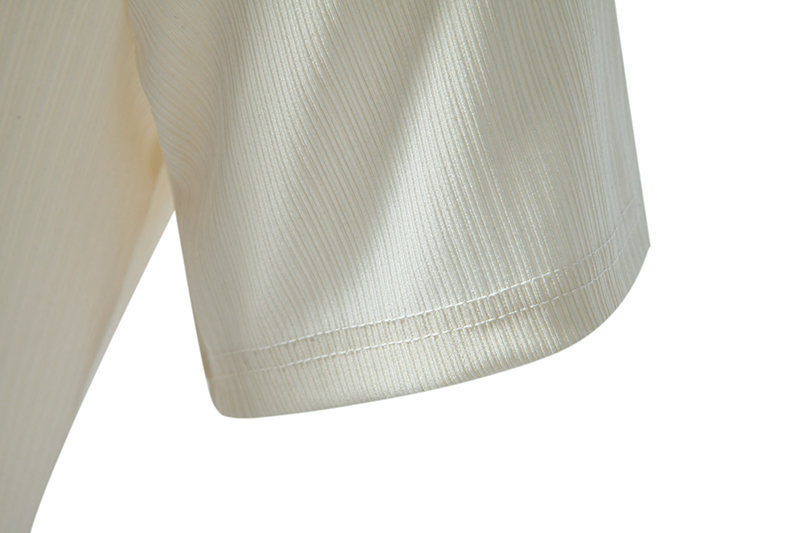Mens Two-Button V-Neck Stylish Casual T-Shirt (7) Mens Two-Button V-Neck Stylish Casual T-Shirt (7)
