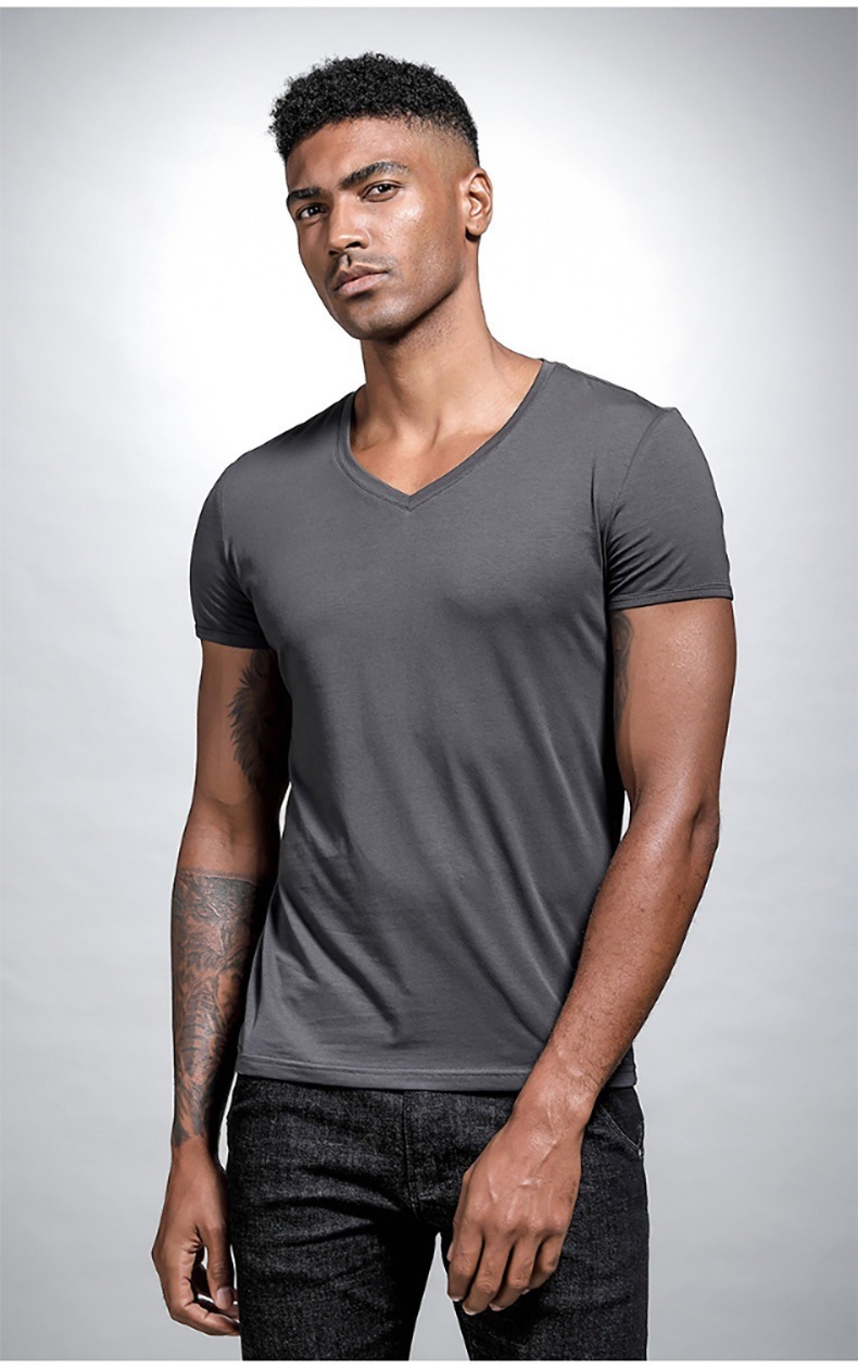 Mens White Slim Fit Basic Summer T-Shirt (1) Mens White Slim Fit Basic Summer T-Shirt (1)