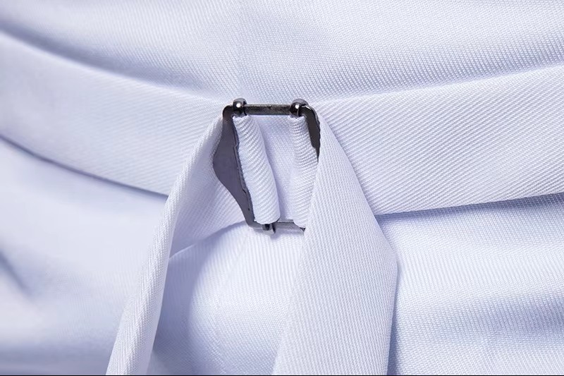 Mens Double Breasted Summer Formal Suit Vest (1) Мужской двубортный летний деловой костюм-жилет (1)