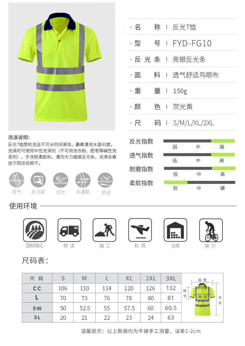 Hi Vis Quick Dry Short Sleeve T Shirt (3) Hi Vis Quick Dry Short Sleeve T Shirt (3)