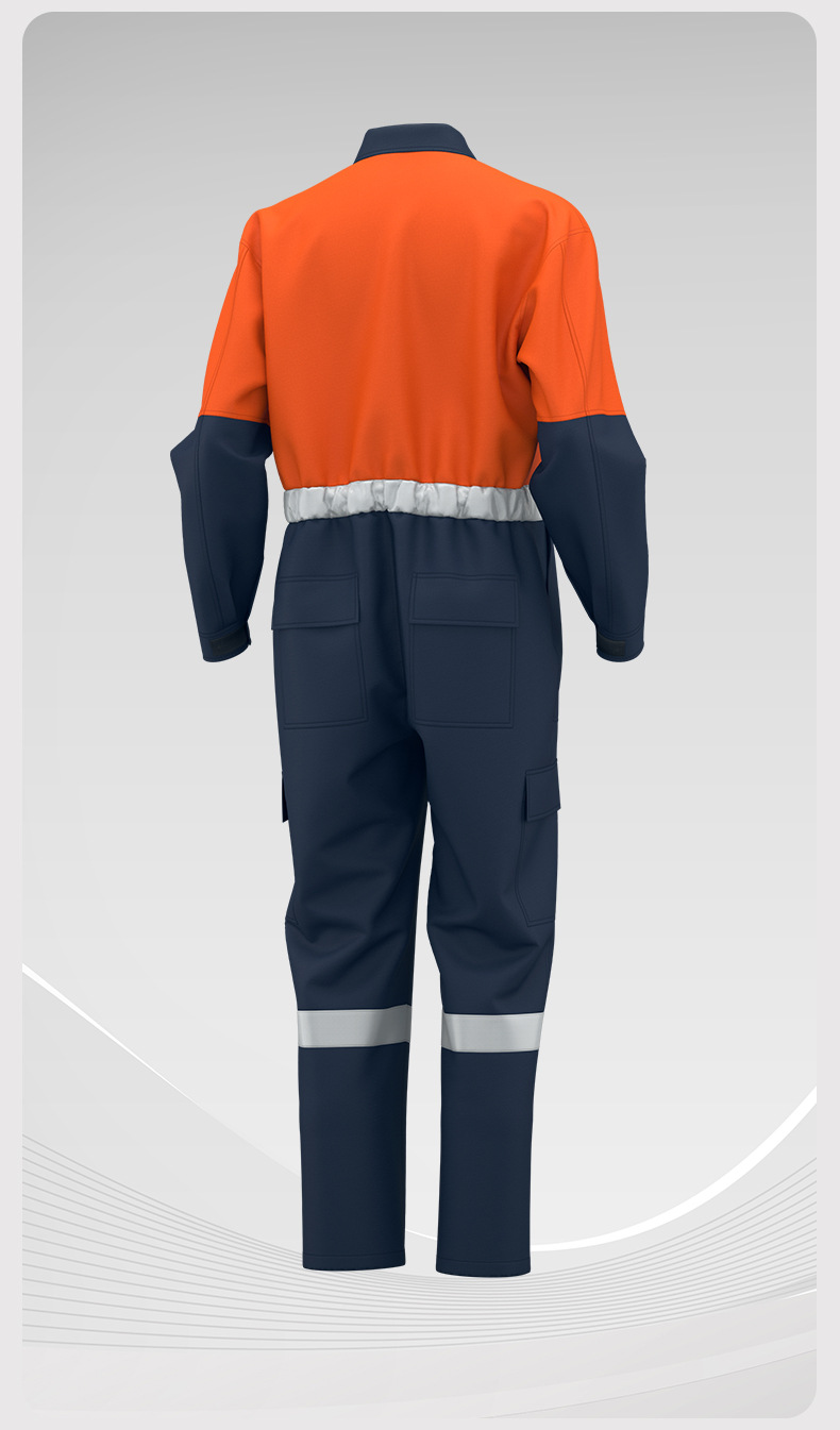 Mens Custom Heavy Duty Hi Vis Work Coverall (2) Mens Custom Heavy Duty Hi Vis Work Coverall (2)