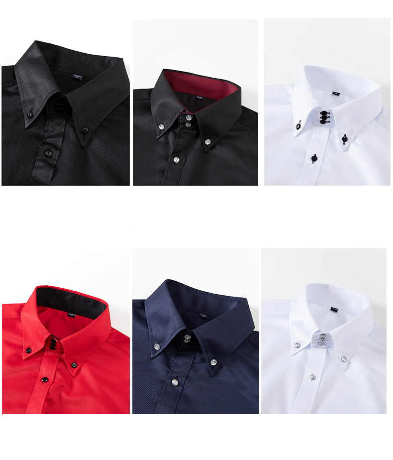 Mens Long Sleeve Slim Fit Smart Casual Shirt (11) Mens Long Sleeve Slim Fit Smart Casual Shirt (11)