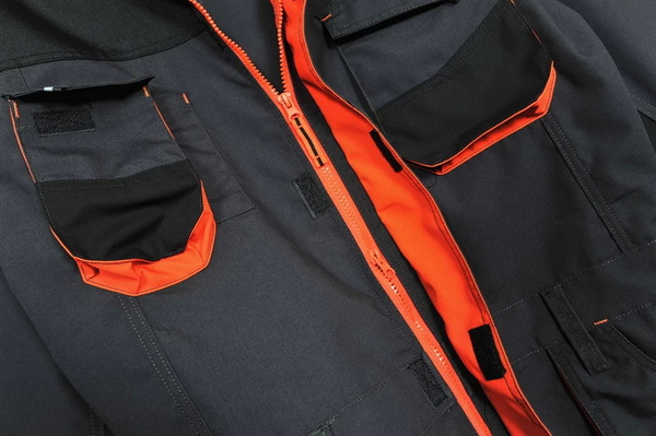 Mens Charcoal Tactical Multi Pocket Coveralls (6) Mens Charcoal Tactical Multi Pocket Coveralls (6)