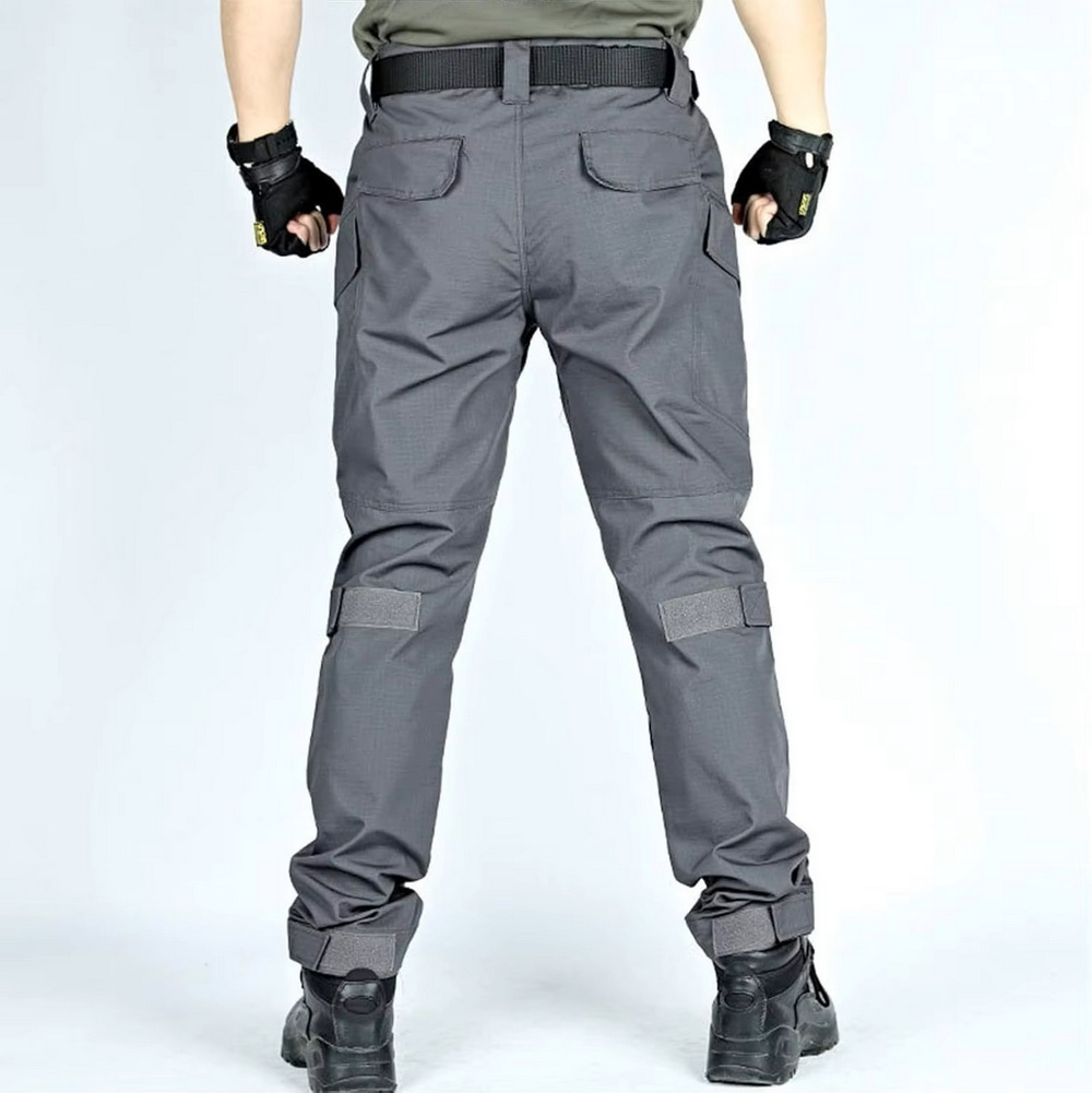 Mens Multi Pocket Tactical Outdoor Trousers (3) Mens Multi Pocket Tactical Outdoor Trousers (3)