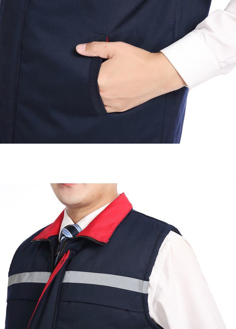 Heavy Duty Cotton Shipyard Safety Vest (6) Heavy Duty Cotton Shipyard Safety Vest (6)