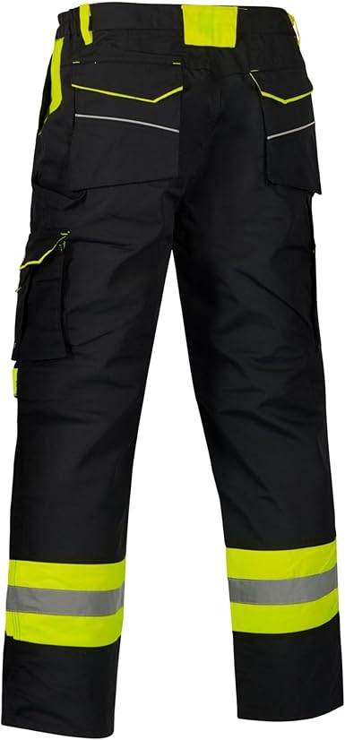 Mens 8-Pocket Stretch Waist Work Trousers (2) Mens 8-Pocket Stretch Waist Work Trousers (2)