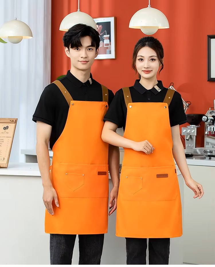 Unisex Waterproof Oil Resistant Printed Satin Apron (3) Unisex Waterproof Oil Resistant Printed Satin Apron (3)