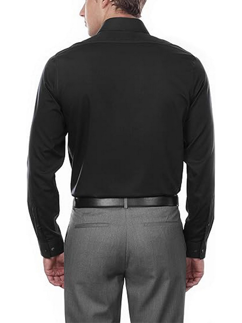 Mens Long Sleeve Solid Easy Care Work Shirt (6) Mens Long Sleeve Solid Easy Care Work Shirt (6)