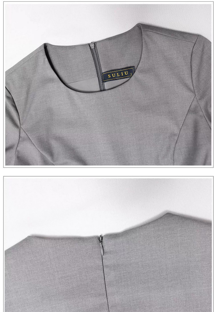 Womens Grey Slim Fit Cabin Crew Work Uniform (1) Womens Grey Slim Fit Cabin Crew Work Uniform (1)