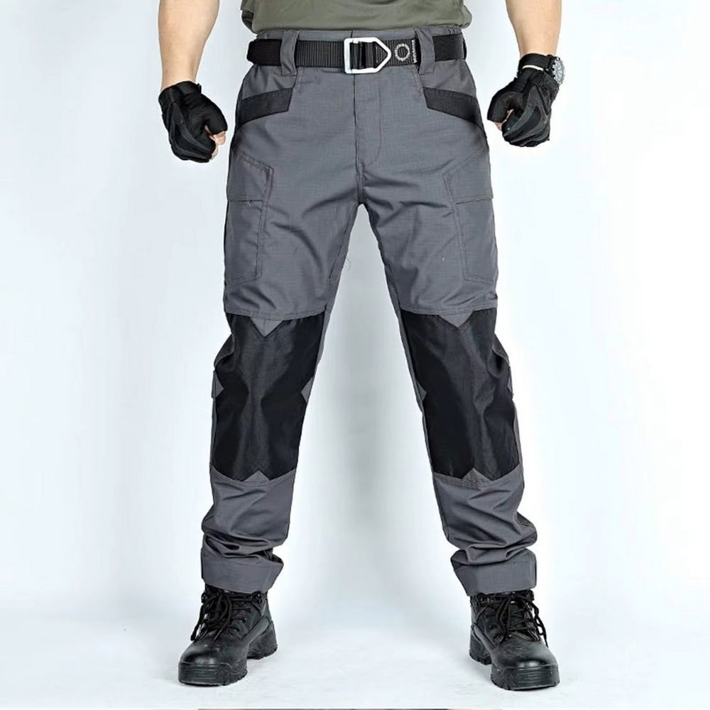 Mens Multi Pocket Tactical Outdoor Trousers (1) Mens Multi Pocket Tactical Outdoor Trousers (1)