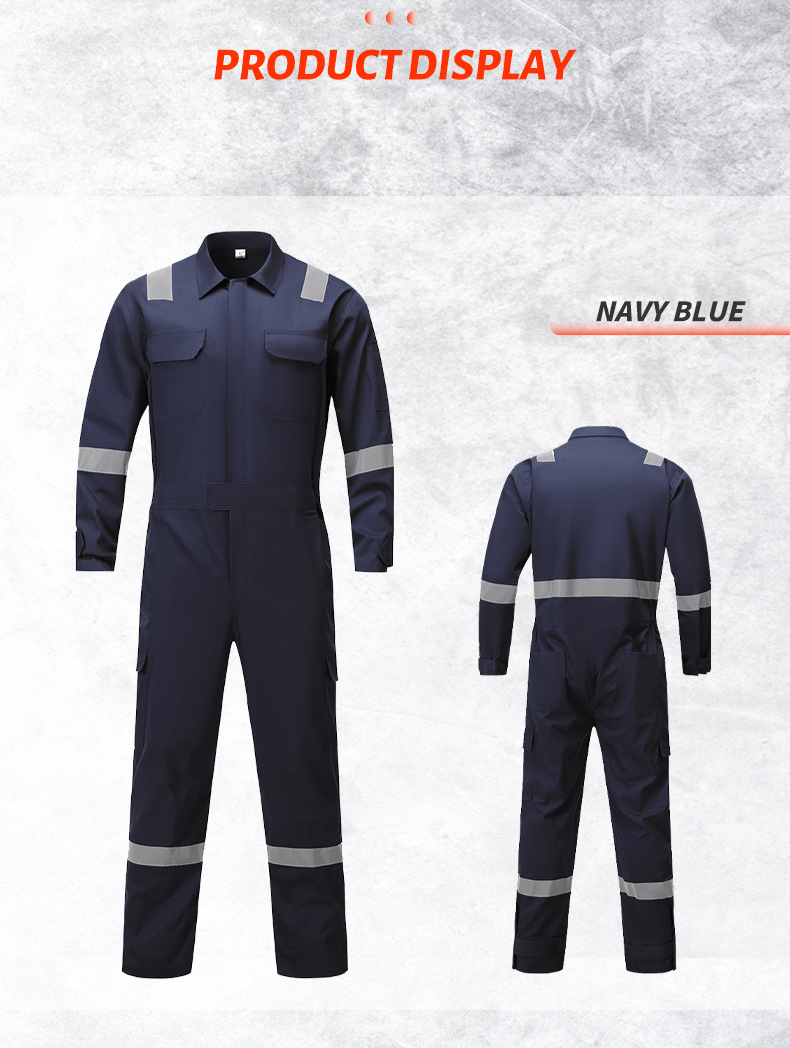 Mens Custom Cotton FR Anti Static Coverall (3) Mens Custom Cotton FR Anti Static Coverall (3)